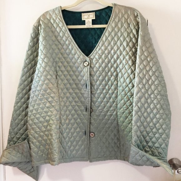 April Cornell quilted jacket